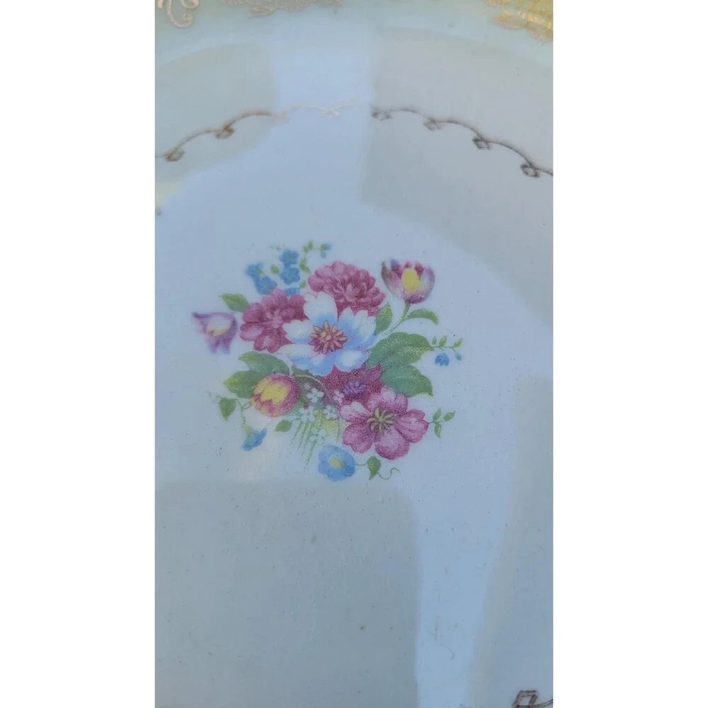 Paden City Pottery Yellow Square Plates - Mid-Century American China - Set of 3
